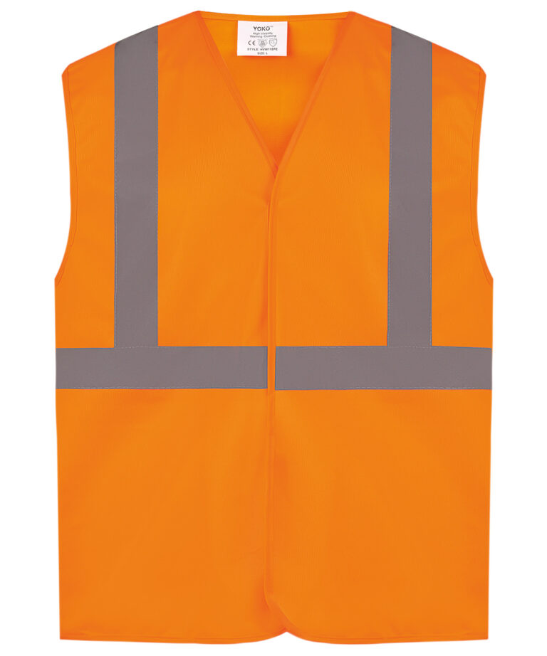 Yoko Hi vis railway waistcoat class 2 (HVW118PE) YK103