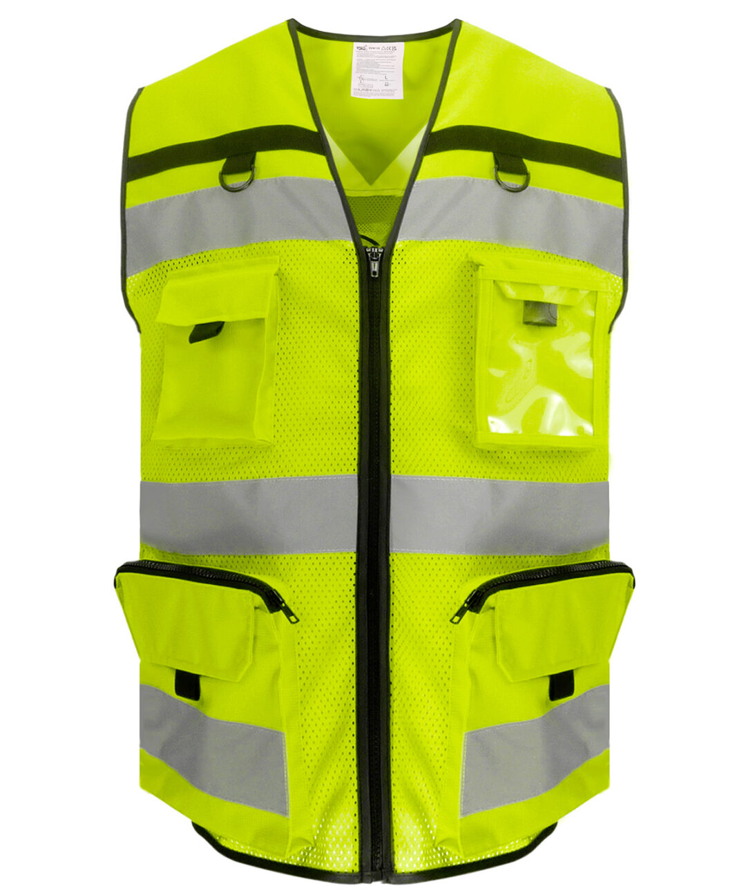 Yoko Hi vis ripstop tool vest (HVW108) YK108, Vivid Promotion Workwear