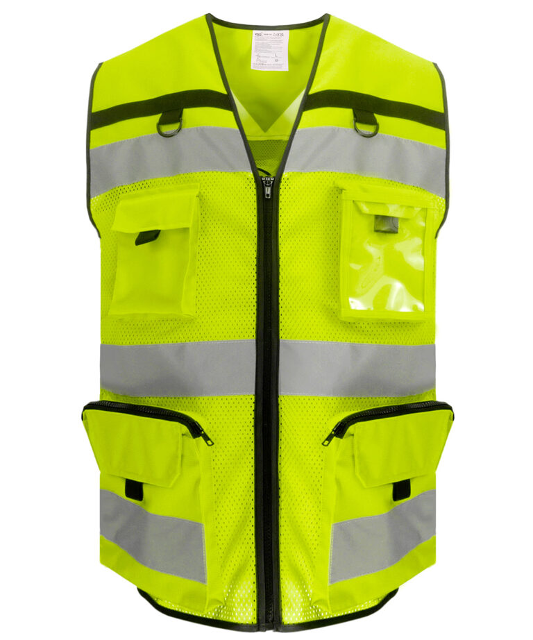 Yoko Hi vis ripstop tool vest (HVW108) YK108, Vivid Promotion Workwear