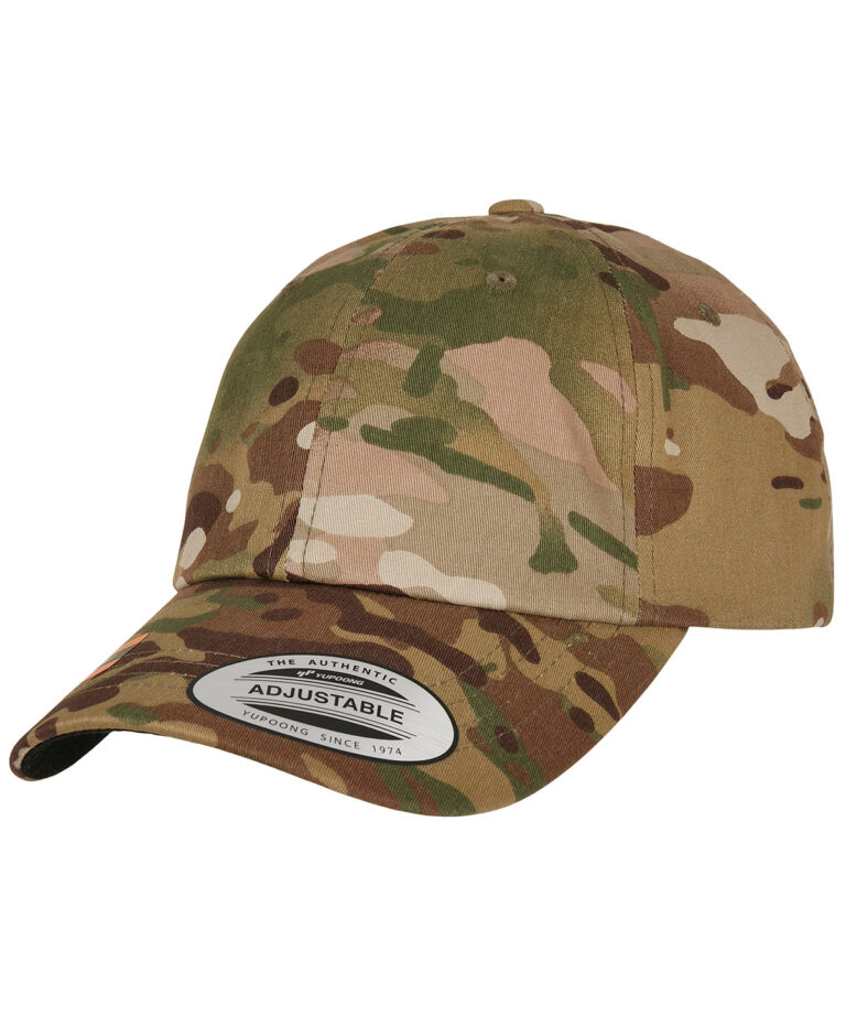Flexfit by Yupoong Low profile cotton twill Multicam (6245MC) YP096