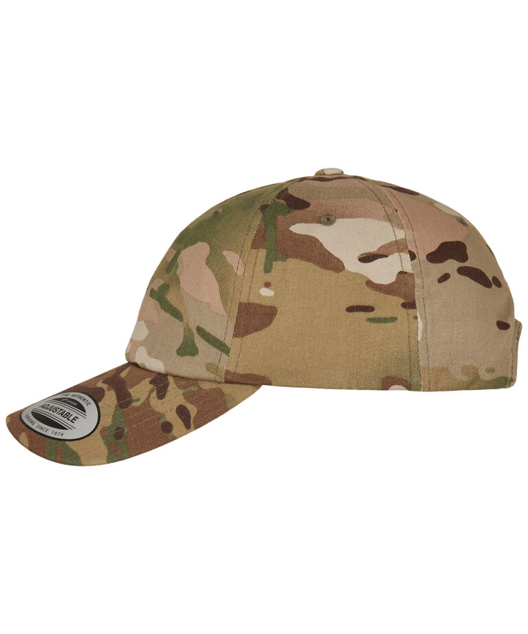 Flexfit by Yupoong Low profile cotton twill Multicam (6245MC) YP096, Vivid Promotion Workwear