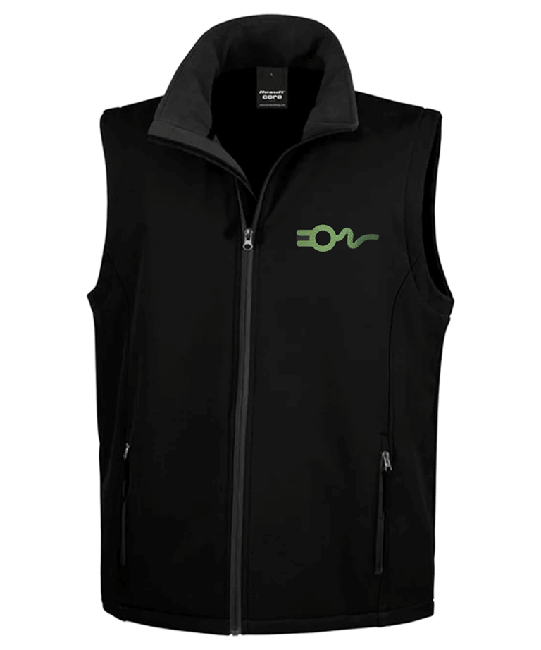 PlugMore - Result Core - Printable Softshell Bodywarmer R232M