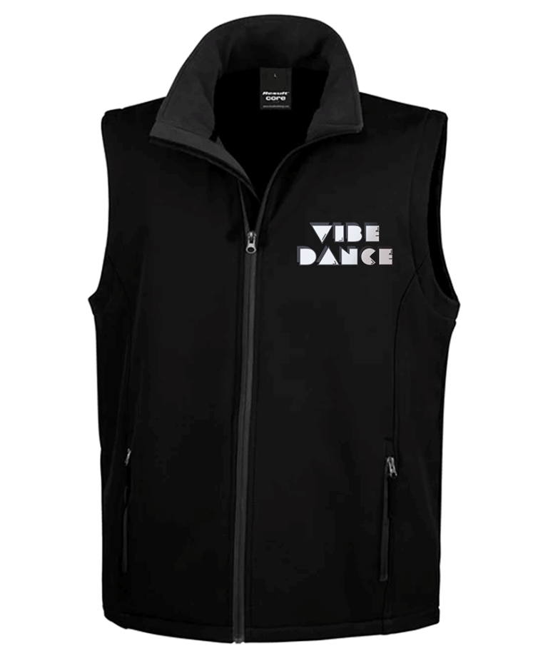 Vibe Dance - Result Core - Printable Softshell Bodywarmer R232M