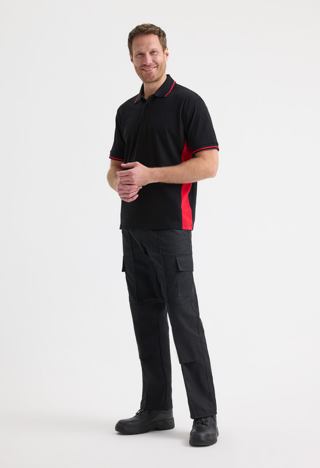 UNEEK Two Tone Polo Shirt UC117, Vivid Promotion Workwear