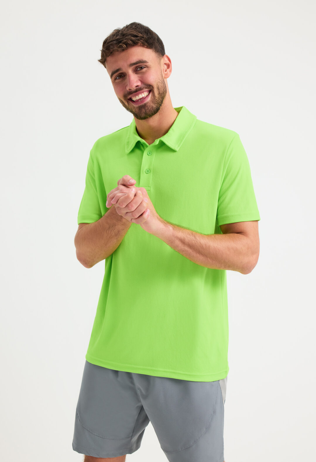 UNEEK Mens Ultra Cool Poloshirt UC125, Vivid Promotion Workwear