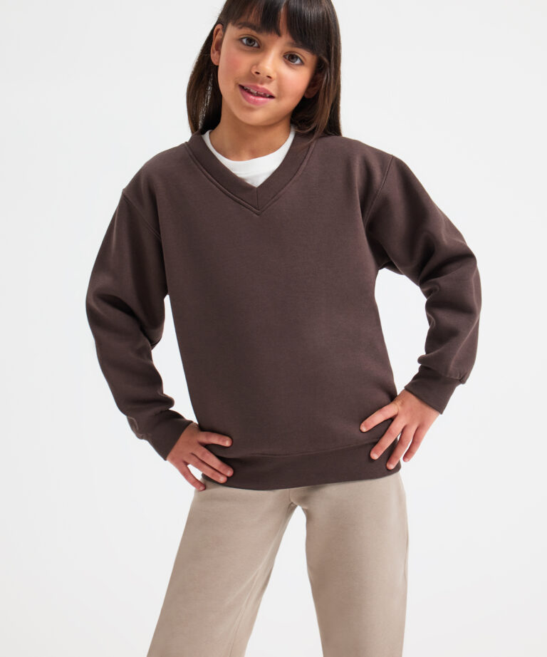 UNEEK Childrens Classic V-Neck Sweatshirt UC206