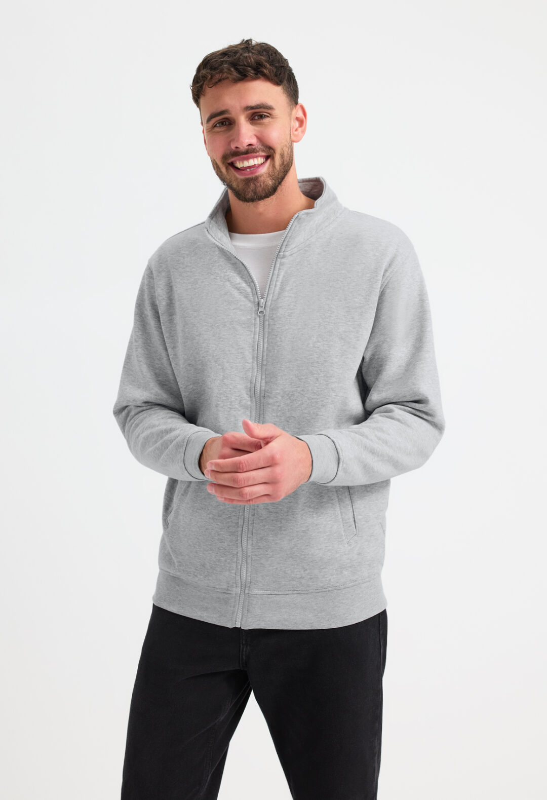 UNEEK Deluxe Unisex Sweat Jacket UC212, Vivid Promotion Workwear