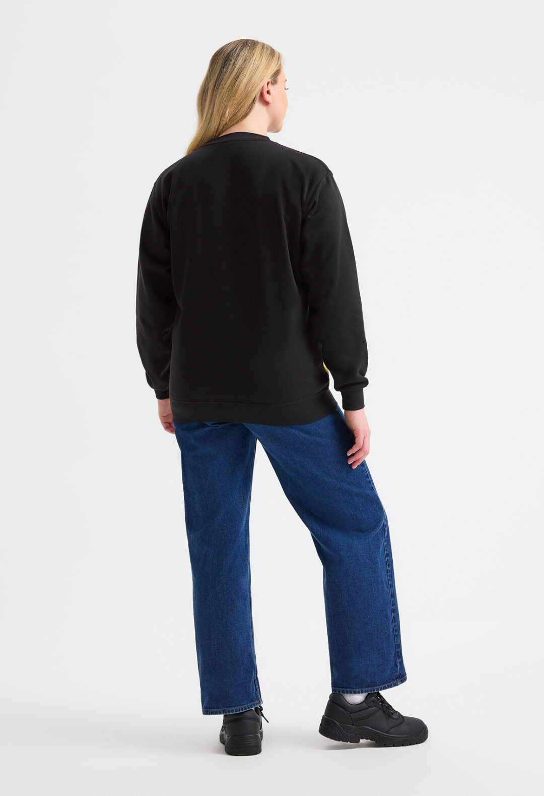 UNEEK Two Tone Crew New Sweatshirt UC217, Vivid Promotion Workwear