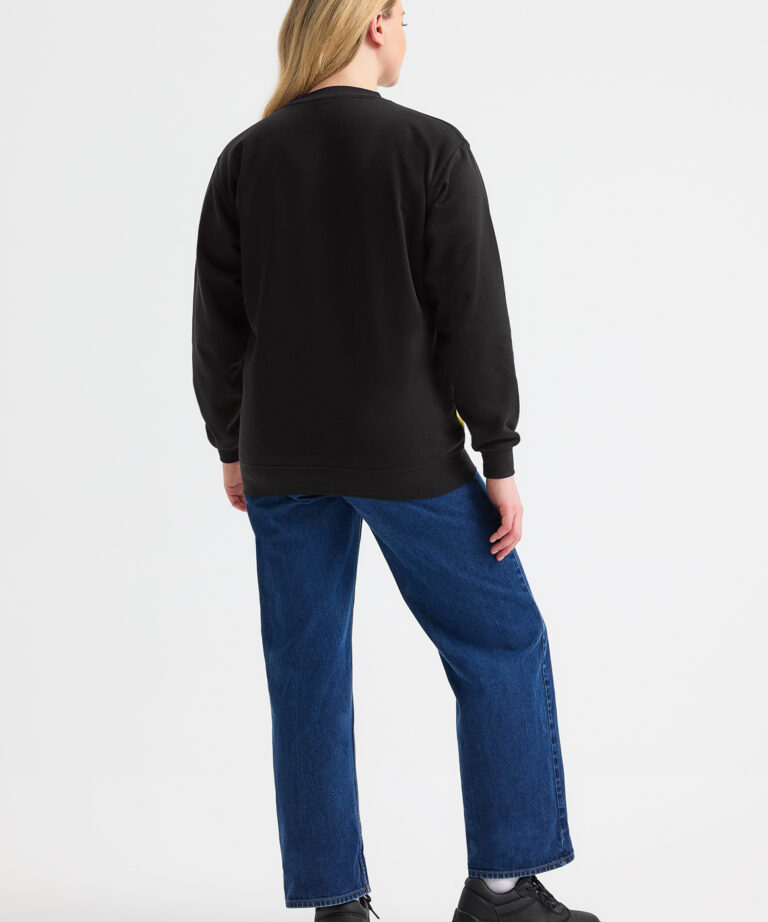 UNEEK Two Tone Crew New Sweatshirt UC217, Vivid Promotion Workwear