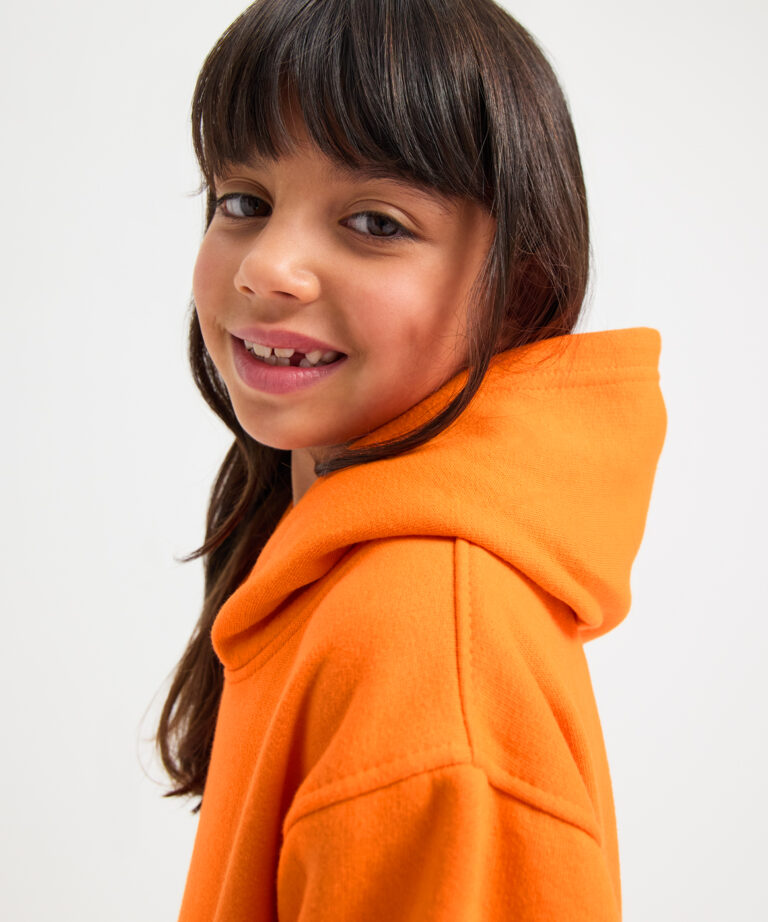 Alternative view of UNEEK Childrens Classic Hooded Sweatshirt UC503 Unisex