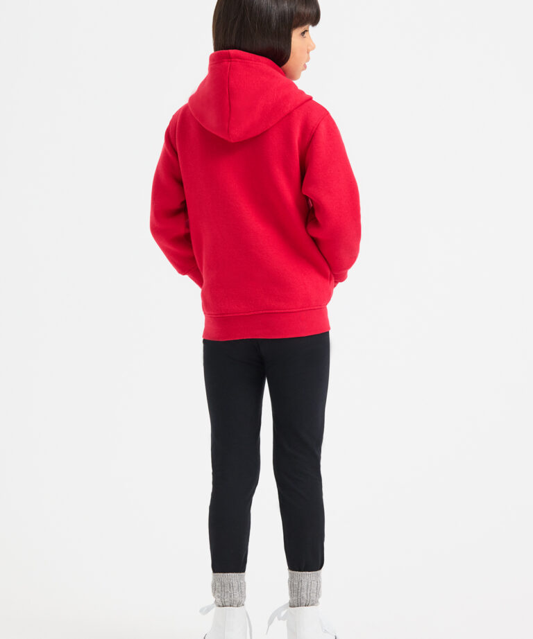 UNEEK Childrens Classic Full Zip Hooded Sweatshirt UC506 Unisex, Vivid Promotion Workwear