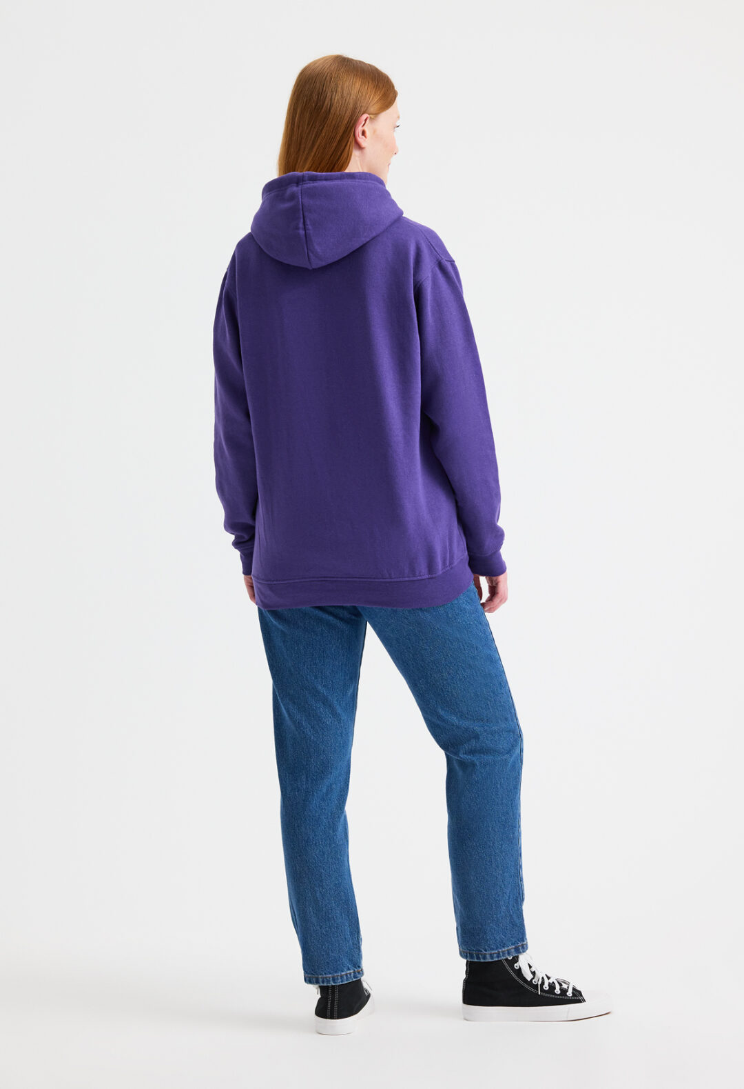 UNEEK Contrast Hooded Sweatshirt UC507 Unisex, Vivid Promotion Workwear