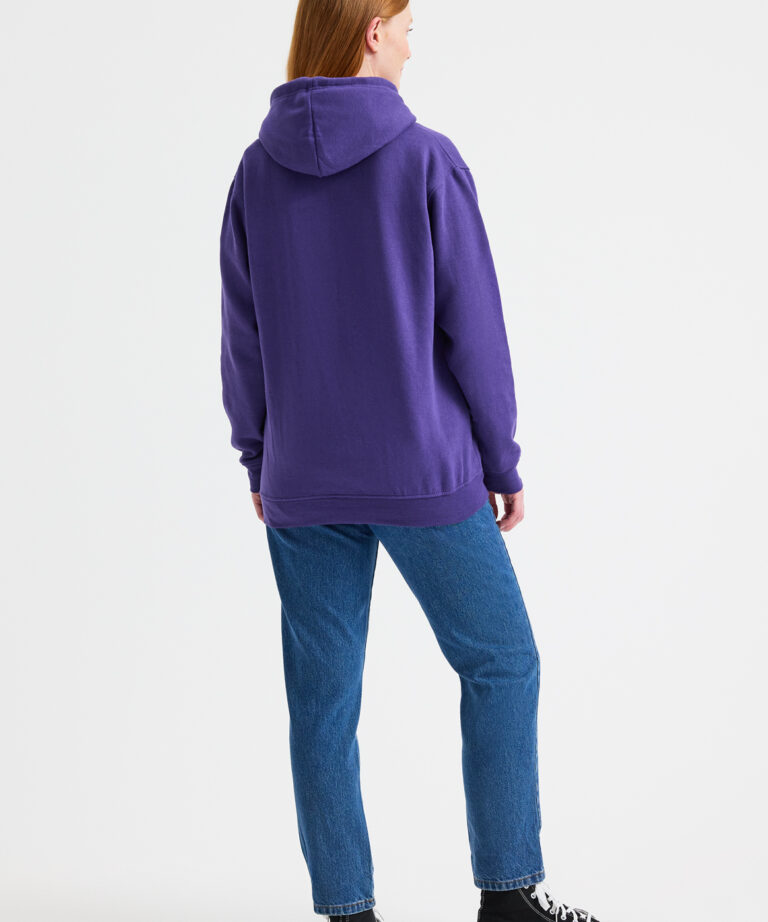 UNEEK Contrast Hooded Sweatshirt UC507 Unisex, Vivid Promotion Workwear