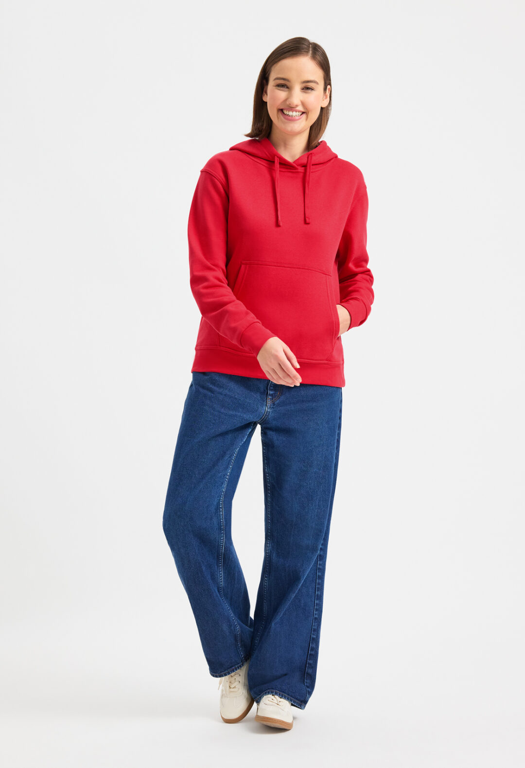 UNEEK Ladies Deluxe Hooded Sweatshirt UC510, Vivid Promotion Workwear