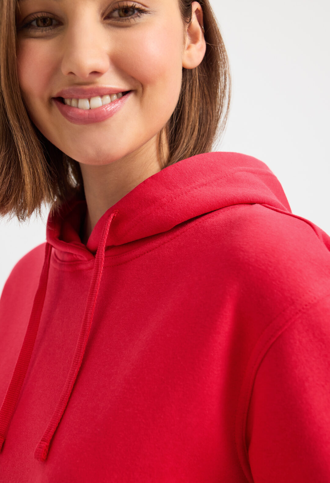 UNEEK Ladies Deluxe Hooded Sweatshirt UC510, Vivid Promotion Workwear