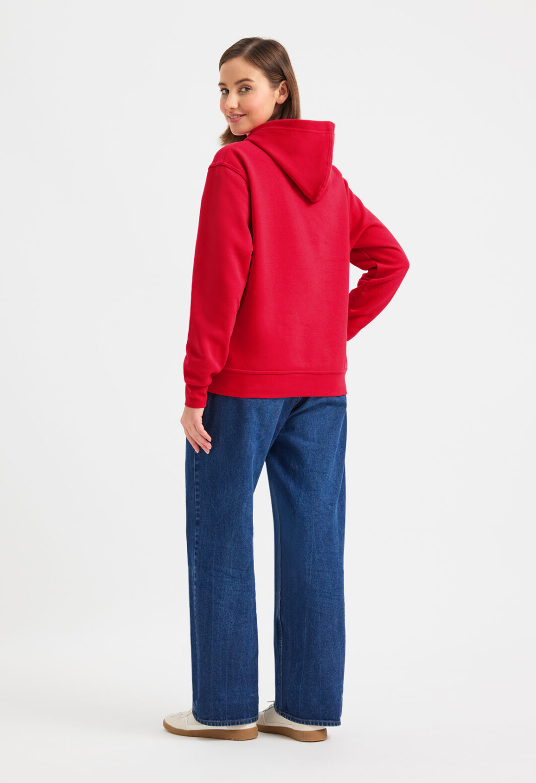 UNEEK Ladies Deluxe Hooded Sweatshirt UC510, Vivid Promotion Workwear