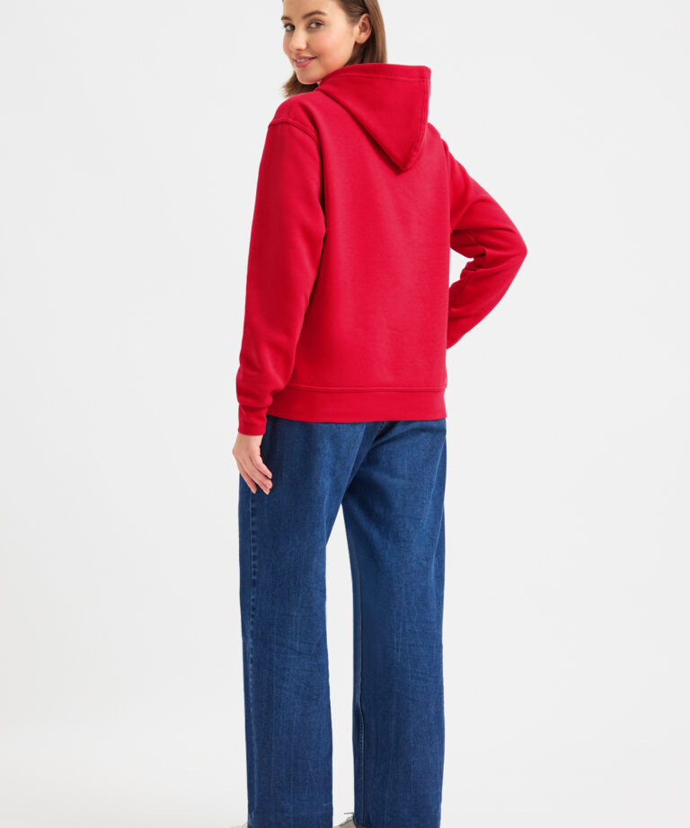 UNEEK Ladies Deluxe Hooded Sweatshirt UC510, Vivid Promotion Workwear