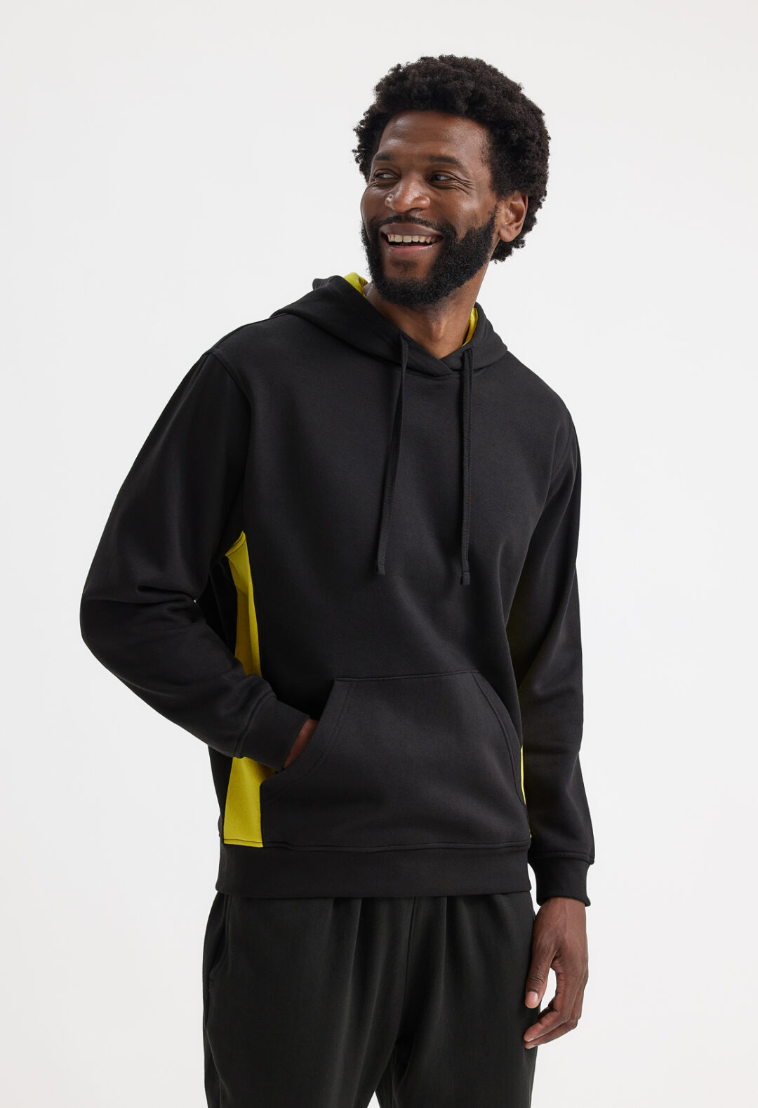 UNEEK Two Tone Hooded Sweatshirt UC517 Unisex, Vivid Promotion Workwear