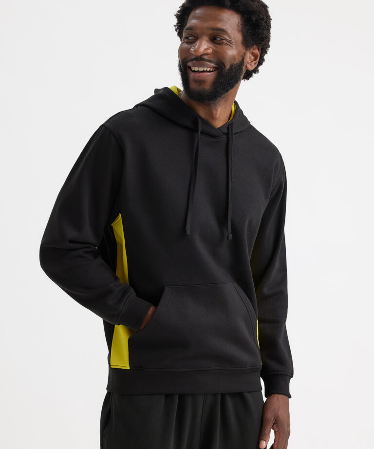 UNEEK Two Tone Hooded Sweatshirt UC517 Unisex