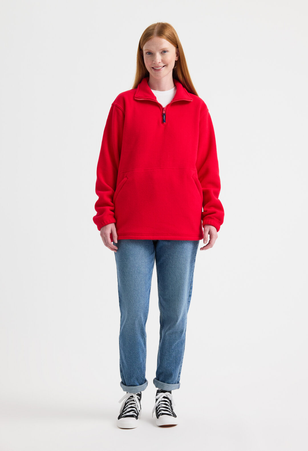 UNEEK Classic 1/4 Zip Fleece Jacket UC602, Vivid Promotion Workwear