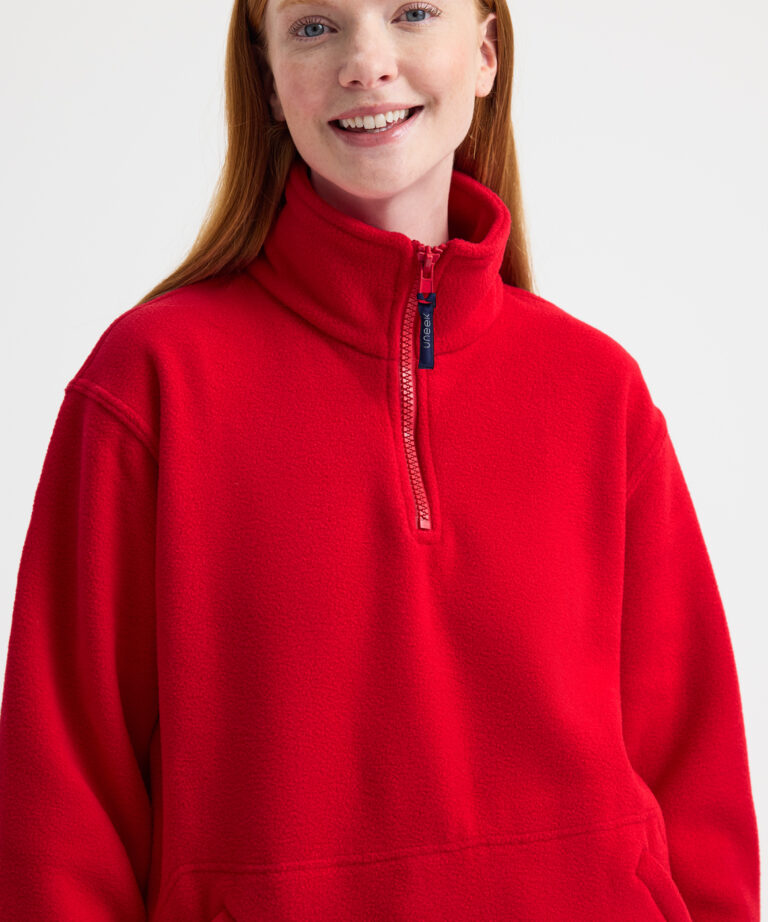 UNEEK Classic 1/4 Zip Fleece Jacket UC602, Vivid Promotion Workwear
