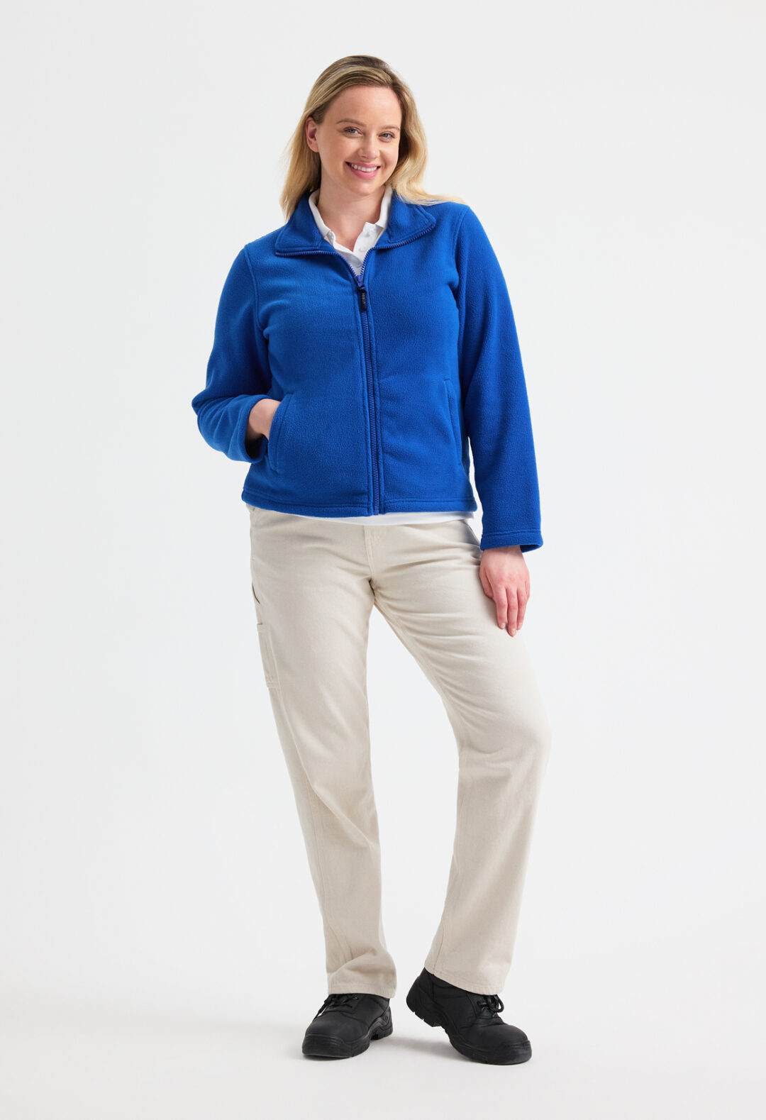 UNEEK Ladies Classic Full Zip Fleece Jacket UC608, Vivid Promotion Workwear