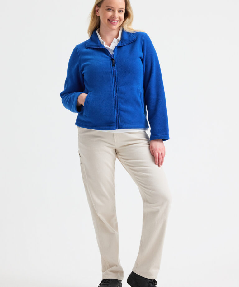 UNEEK Ladies Classic Full Zip Fleece Jacket UC608, Vivid Promotion Workwear