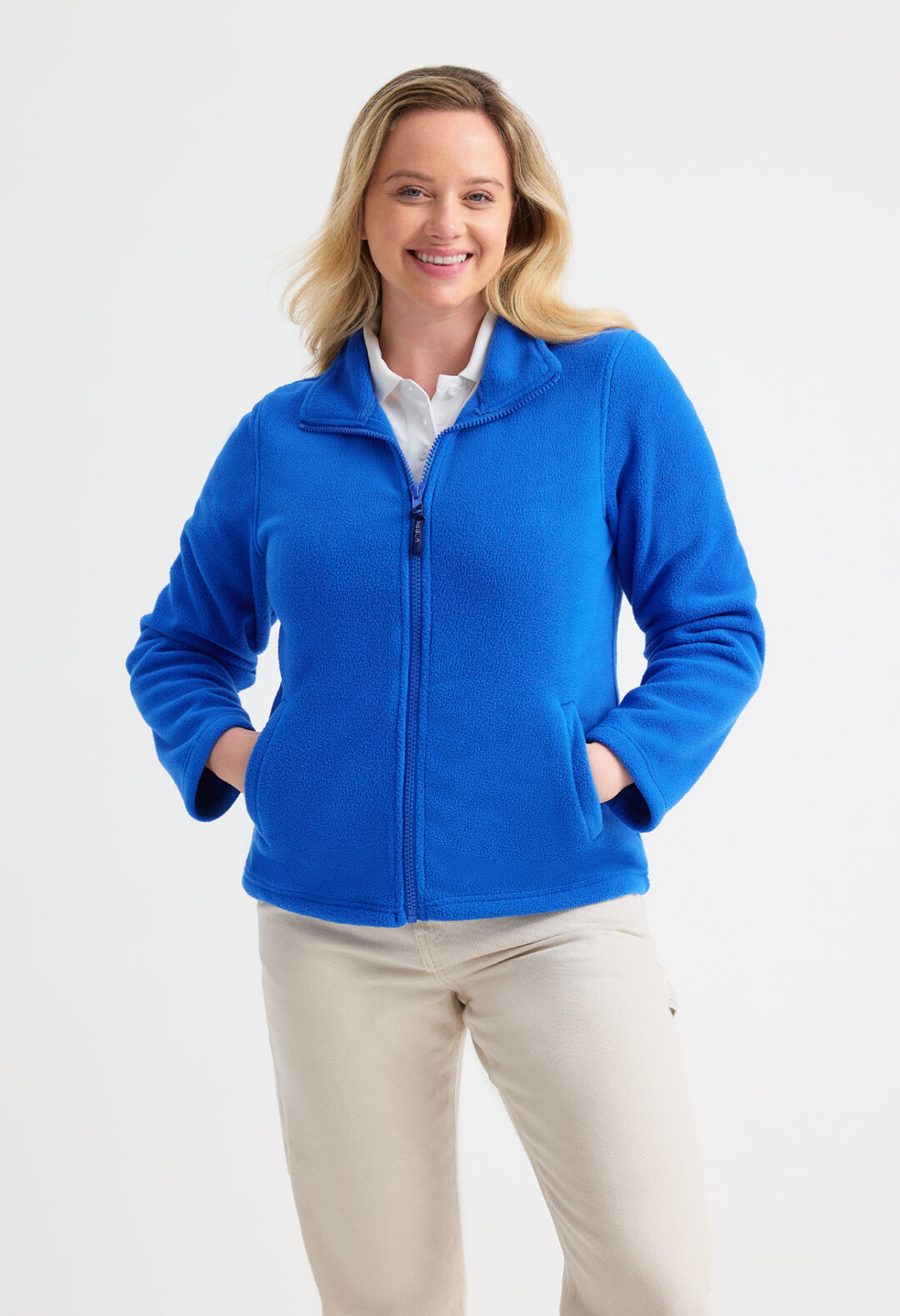 UNEEK Ladies Classic Full Zip Fleece Jacket UC608, Vivid Promotion Workwear