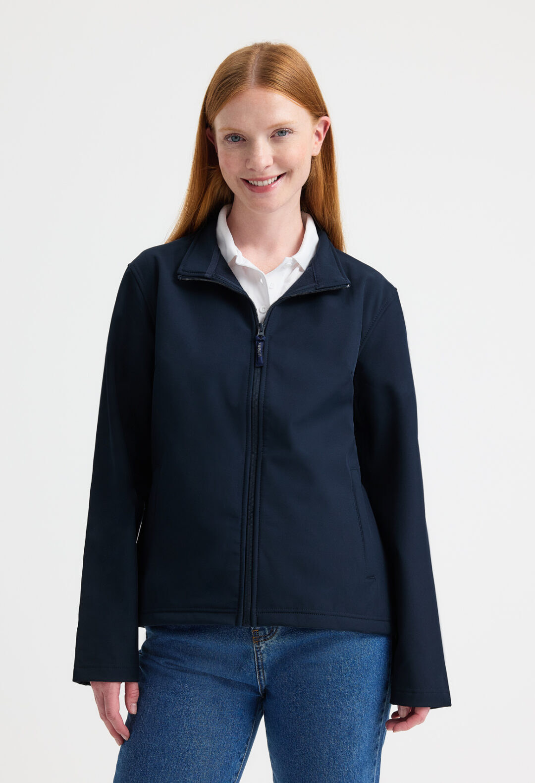 UNEEK Ladies Classic Full Zip Soft Shell Jacket UC613, Vivid Promotion Workwear