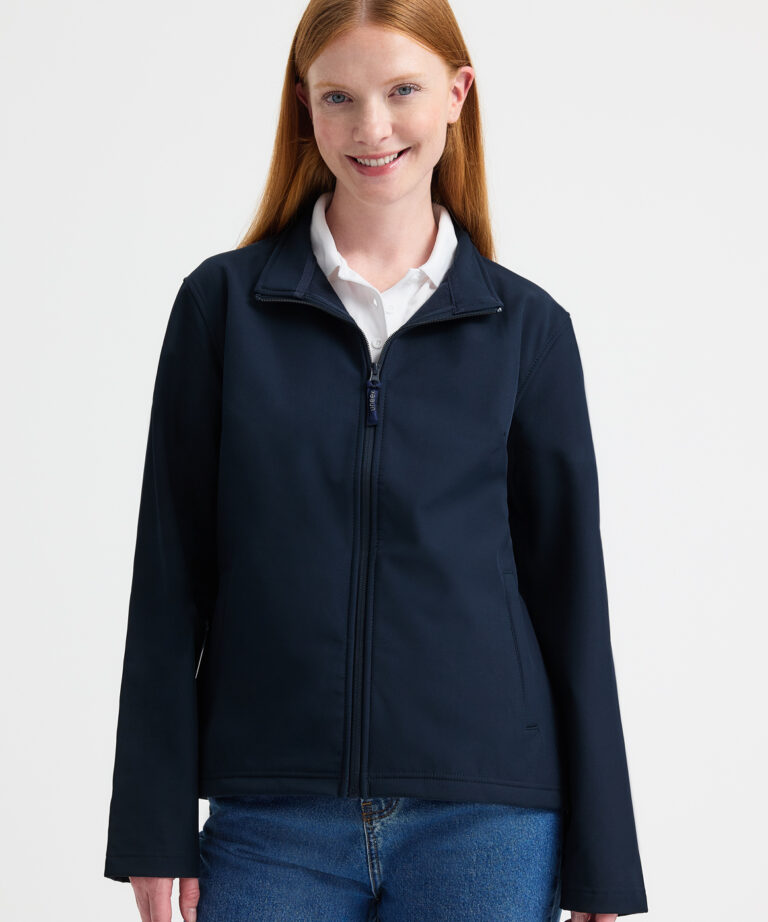 UNEEK Ladies Classic Full Zip Soft Shell Jacket UC613, Vivid Promotion Workwear