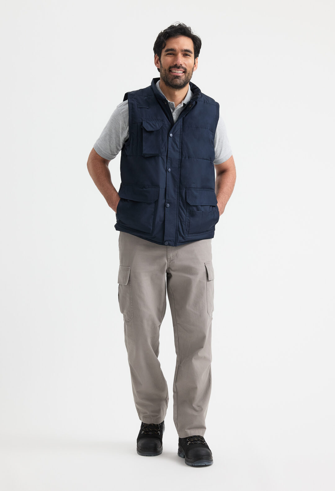 UNEEK Super Pro Body Warmer UC640, Vivid Promotion Workwear
