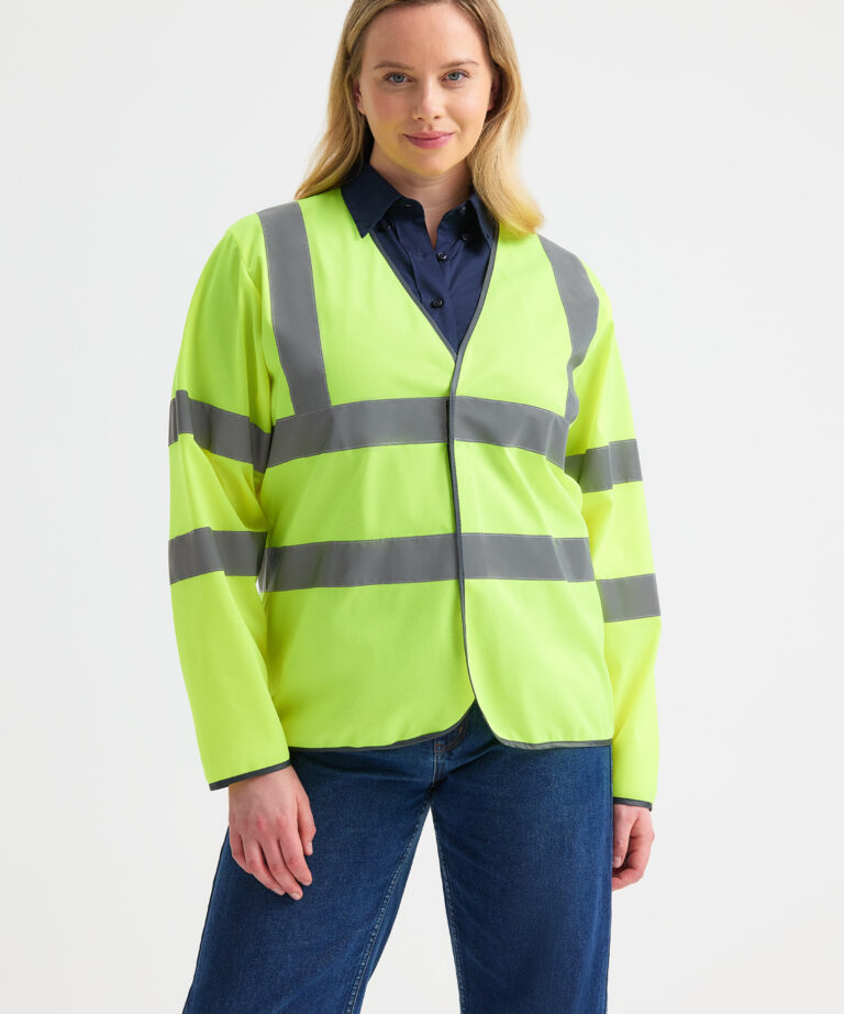 UNEEK Long Sleeve Hi Vis Safety Waistcoat UC802