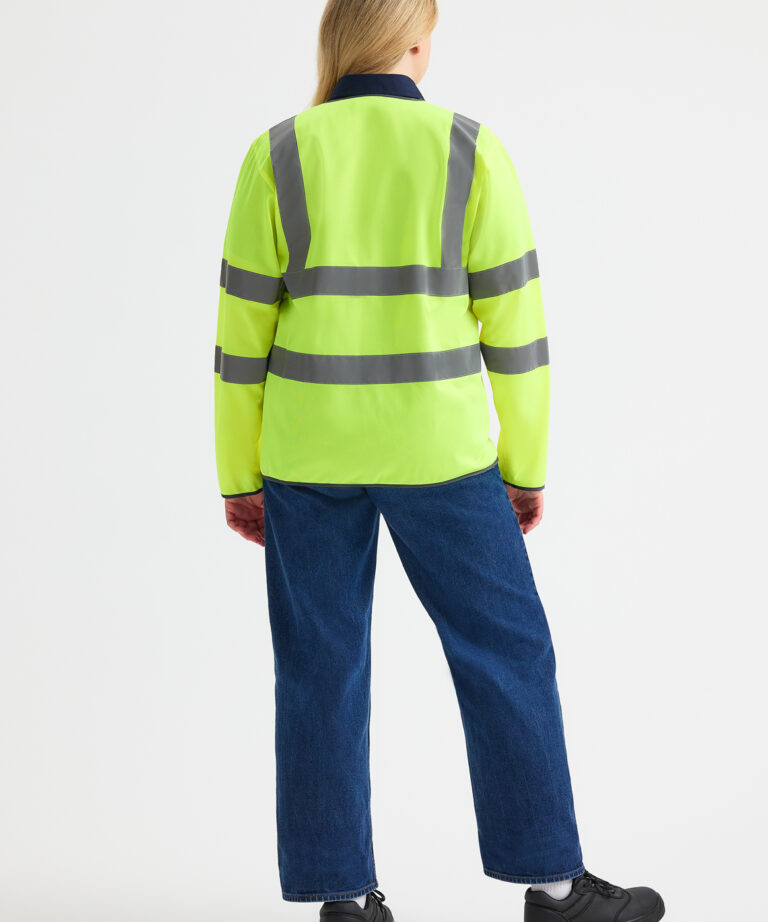 Alternative view of UNEEK Long Sleeve Hi Vis Safety Waistcoat UC802