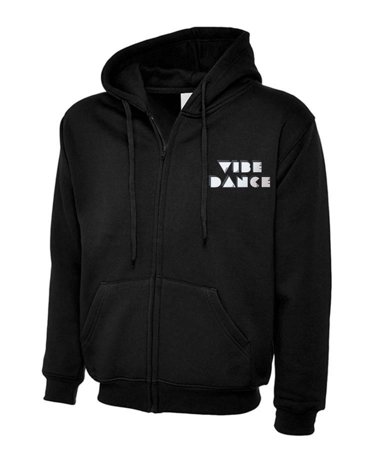 Vibe Dance - UNEEK Adults Classic Full Zip Hooded Sweatshirt UC504