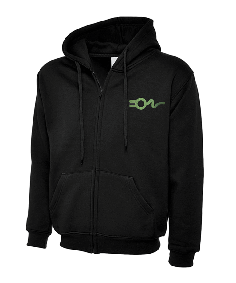 PlugMore - UNEEK Adults Classic Full Zip Hooded Sweatshirt UC504