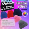 50x Workwear Beanie Hats Embroidered or Printed, Vivid Promotion Workwear