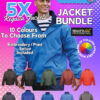 Regatta Dover Jacket Bundle Deal x5 Custom Embroidered | Printed