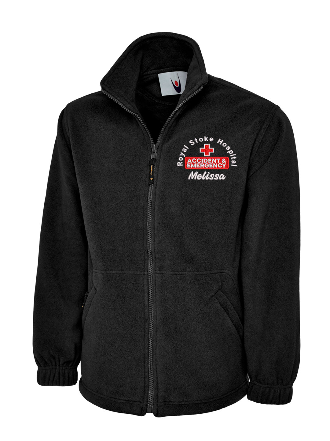 UNEEK Classic Full Zip Fleece Accident &#038; Emergency, Vivid Promotion Workwear