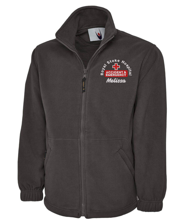 UNEEK Classic Full Zip Fleece Accident &#038; Emergency, Vivid Promotion Workwear
