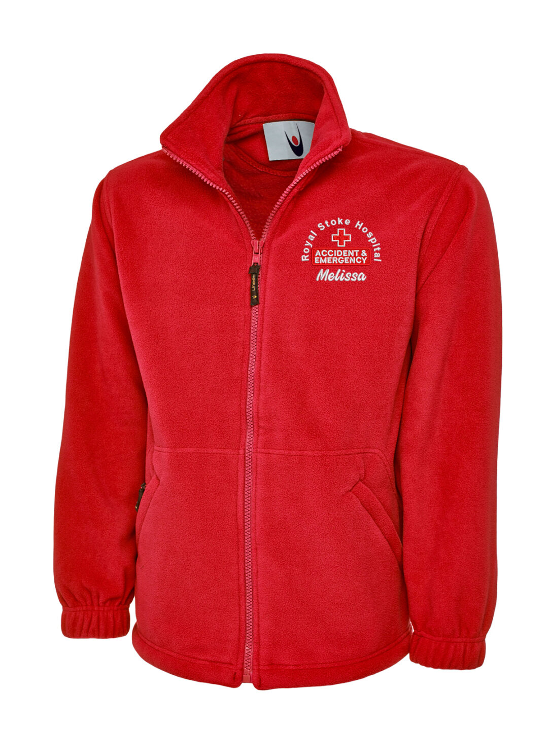 UNEEK Classic Full Zip Fleece Accident &#038; Emergency, Vivid Promotion Workwear