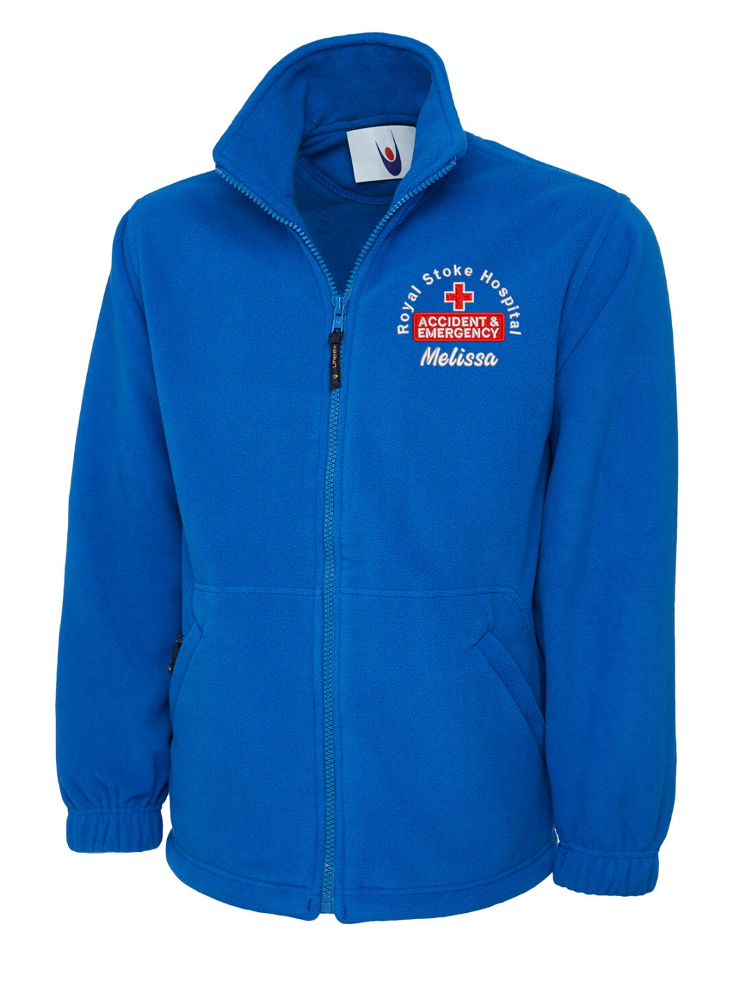 UNEEK Classic Full Zip Fleece Accident &#038; Emergency, Vivid Promotion Workwear
