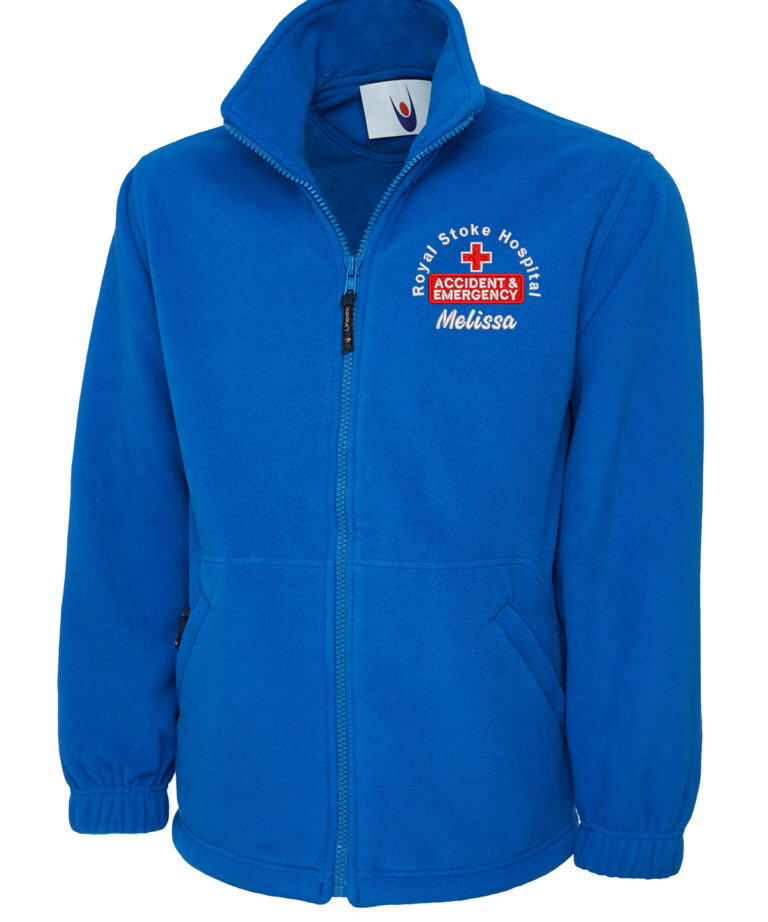 UNEEK Classic Full Zip Fleece Accident &#038; Emergency, Vivid Promotion Workwear