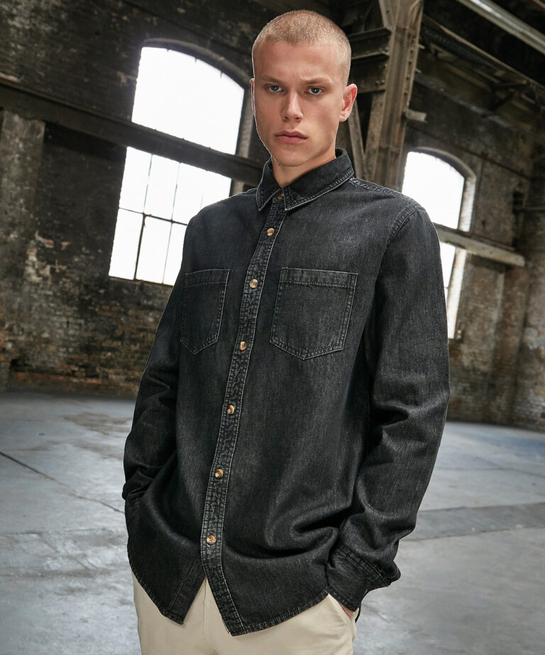 Build Your Brand - Denim Shirt BY152