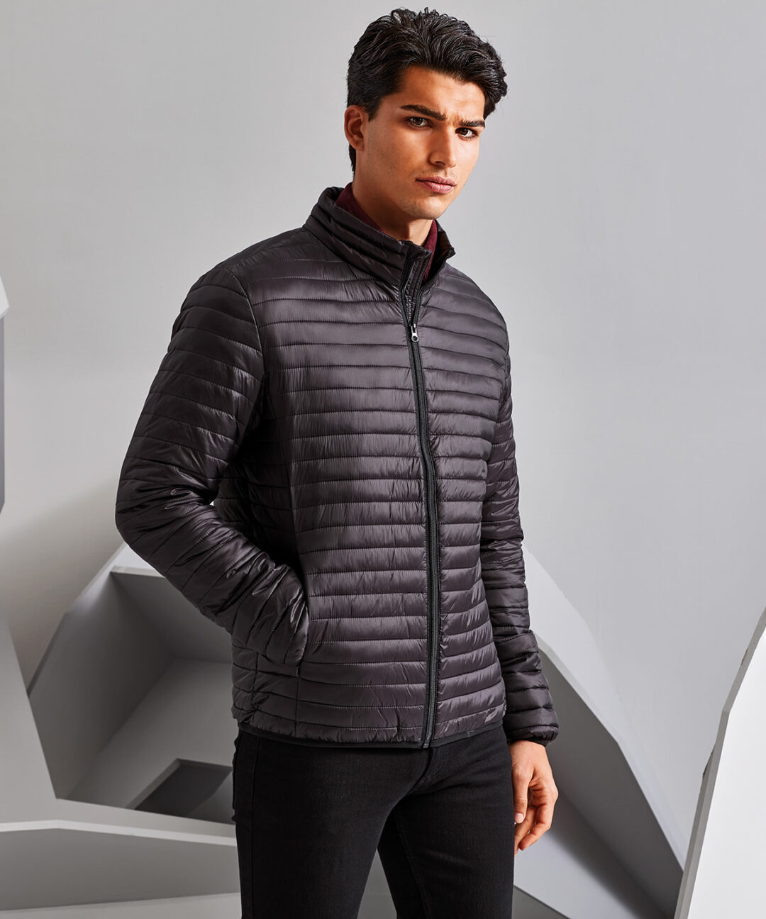 2786 – Tribe fineline padded jacket, Vivid Promotion Workwear