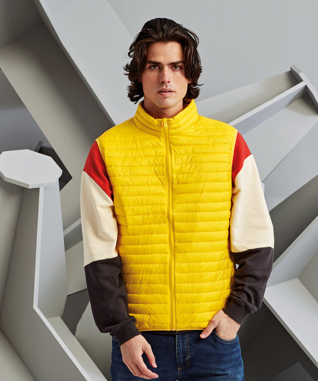 2786 – Tribe fineline padded gilet, Vivid Promotion Workwear