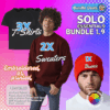 1 Man Bundle 3x Tshirts | 2x Sweater | 1x Softshell |1x Beanie Custom Workwear, Vivid Promotion Workwear
