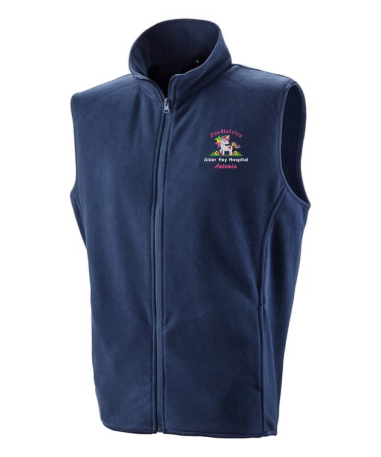 Paediatrics Unicorn Personalised Workwear R116X Gilet August 2025