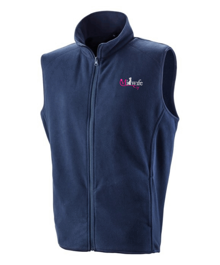 Mdwifery Personalised Workwear R116X Gilet August 2025
