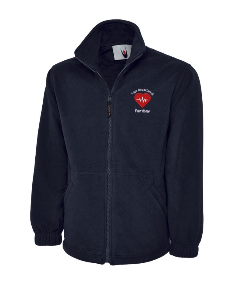 Cardiology Personalised Workwear Fleece UC604 August 2025