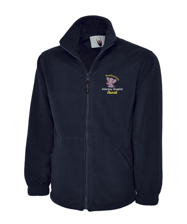 Paediatrics Elephant Personalised Workwear Fleece UC604 August 2025